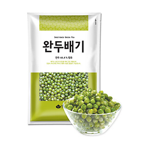 완두배기(완두콩) 2kg (제조일로부터 3개월)