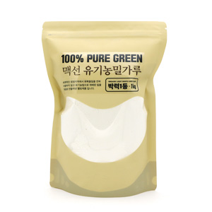 맥선 유기농 밀가루 1kg (박력1등급)