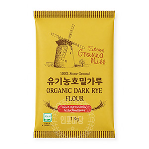 유기농 호밀가루 1kg (맷돌로 갈아 만든)