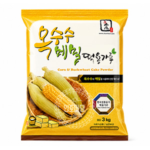 옥수수 메밀 떡용가루 3kg