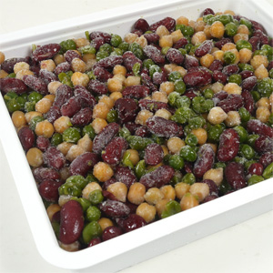 냉동 삼색 콩배기(완두/강낭/치크) 750g