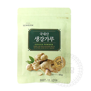 국내산 생강분말 60g