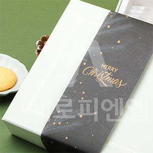 띠지 - 솔잎 65×620mm (25개)
