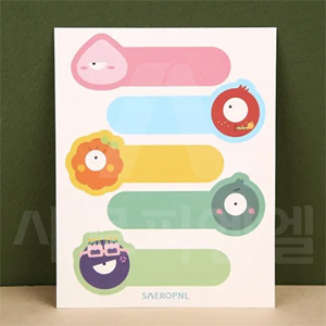 스티커 컬러몬즈 (5개×4장)